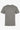 T-shirt da uomo classica in misto cotone color antracite