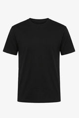 T-shirt classica da uomo in cotone nero