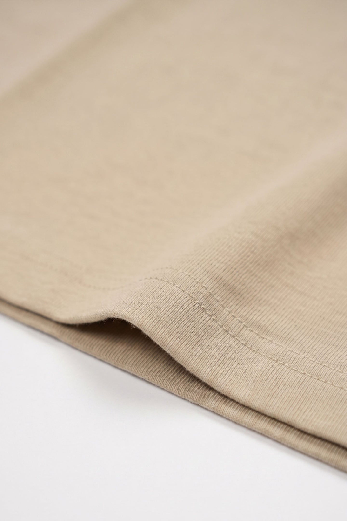 T-shirt classica da uomo in cotone marrone