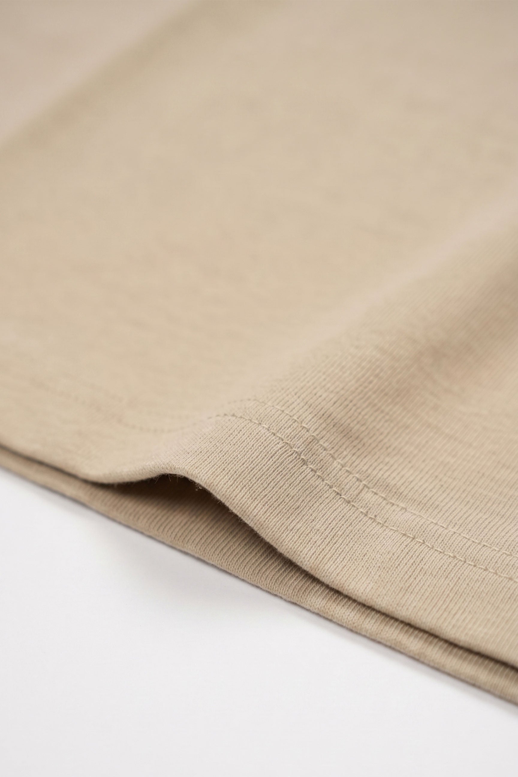 T-shirt classica da uomo in cotone marrone