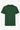 T-shirt classica da uomo in cotone verde