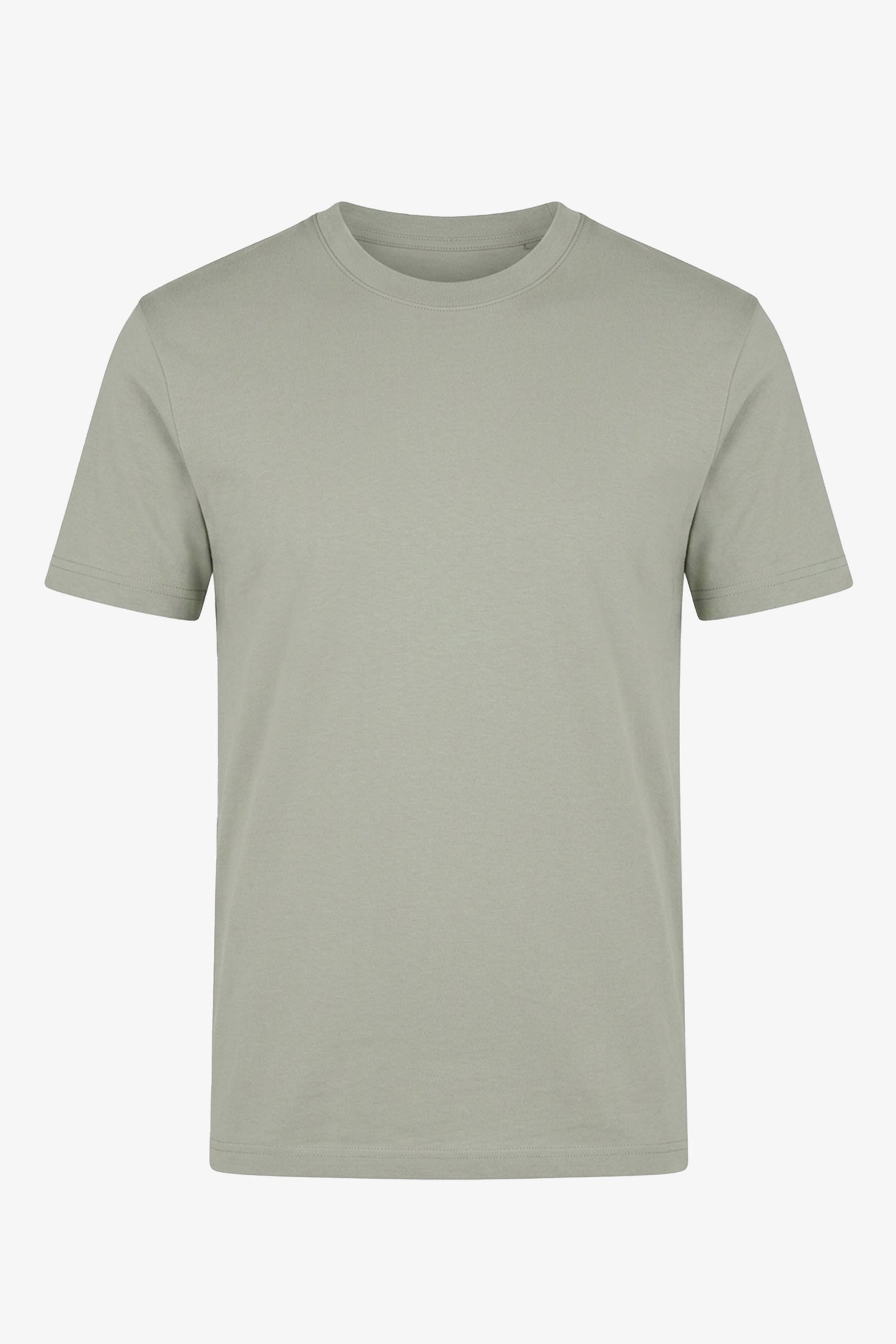 T-shirt classica da uomo in cotone grigio