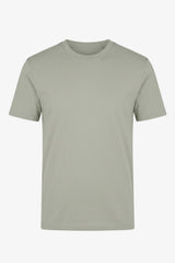 T-shirt classica da uomo in cotone grigio