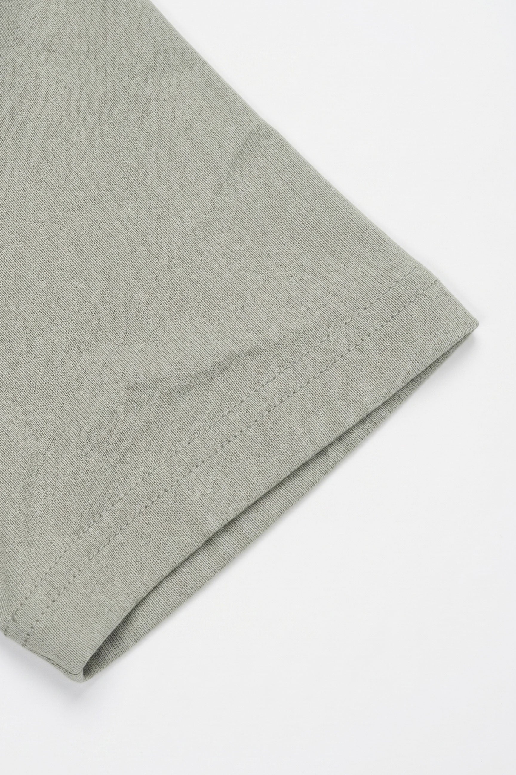 T-shirt classica da uomo in cotone grigio