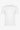 T-shirt classica da uomo in cotone color bianco sporco