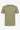 T-shirt classica da uomo in cotone verde oliva