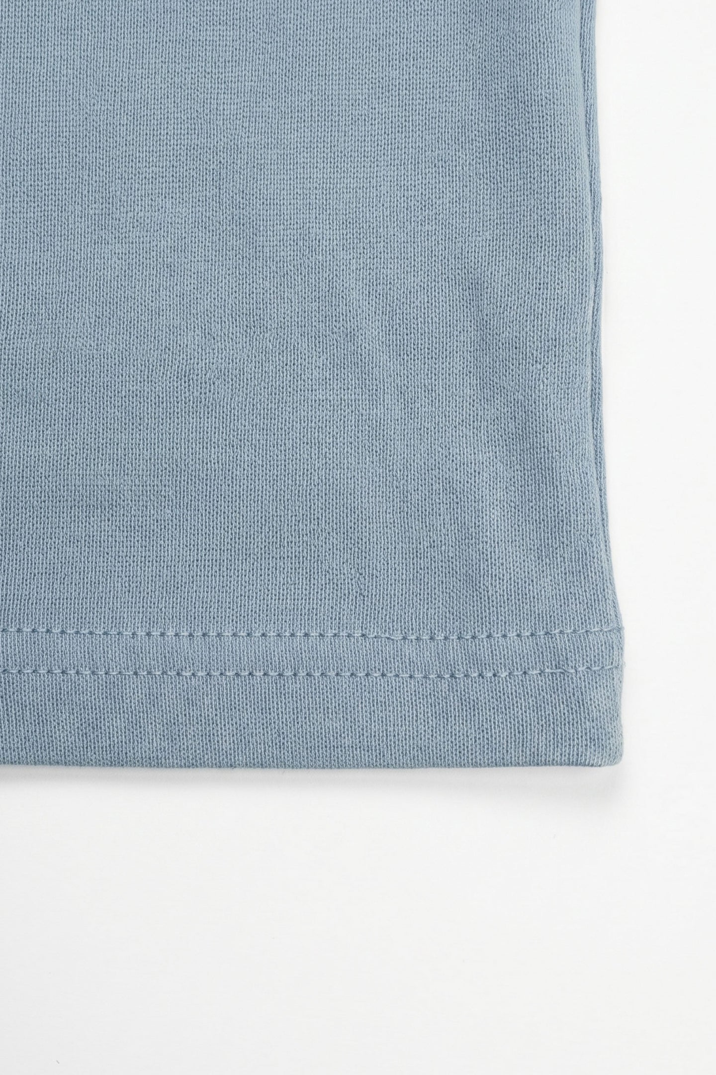 T-shirt classica da uomo in cotone azzurro cielo