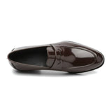 Mocassini slip-on da uomo in similpelle