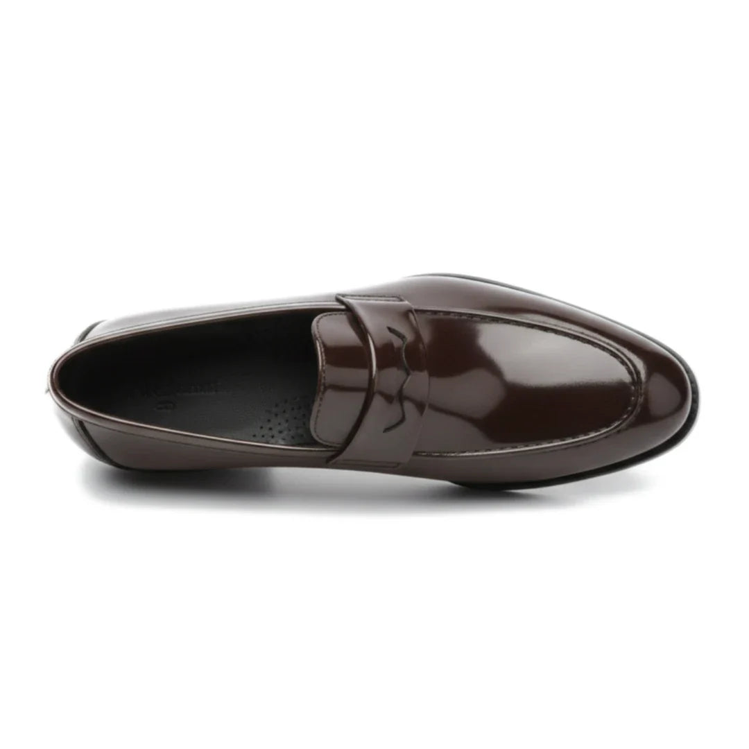 Mocassini slip-on da uomo in similpelle