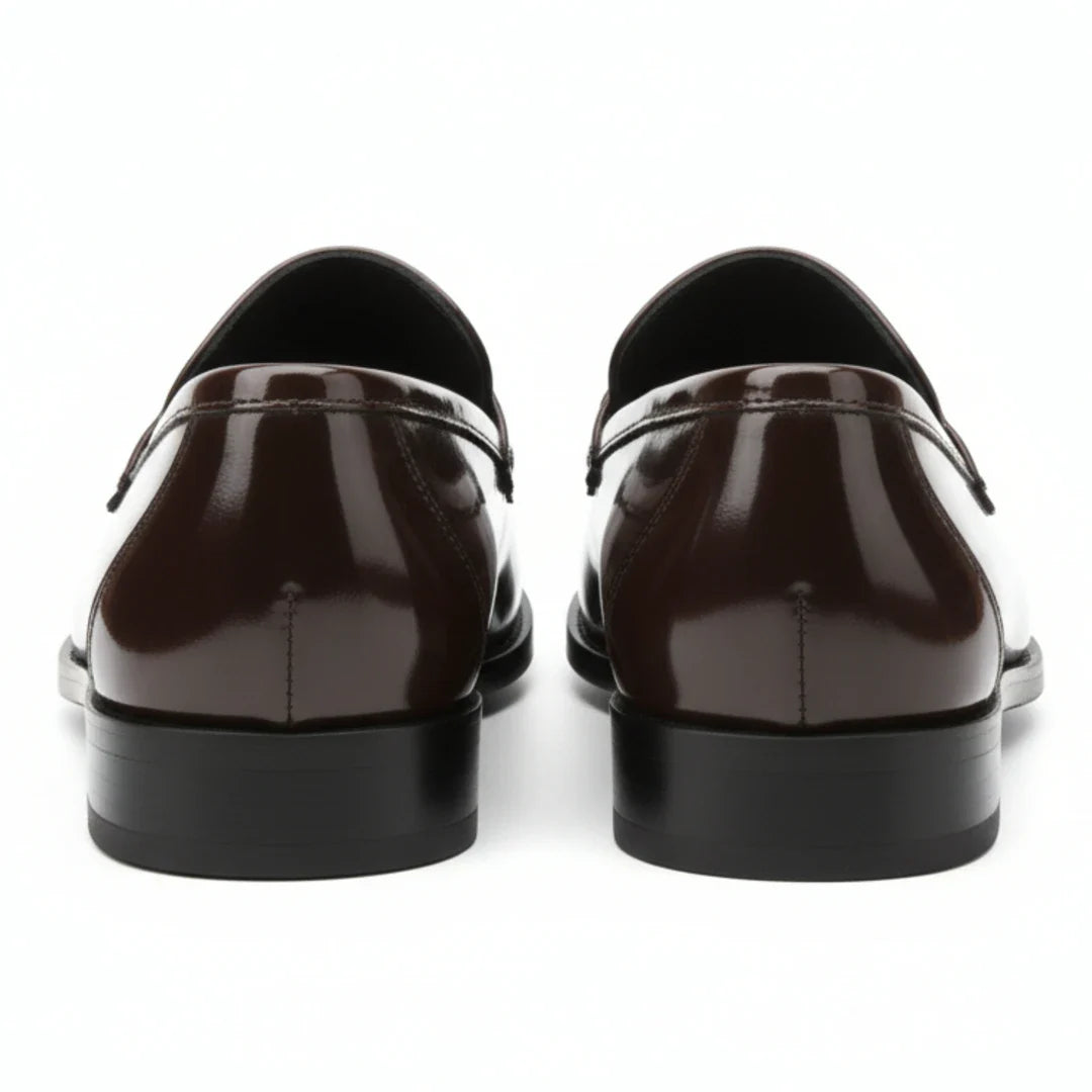 Mocassini slip-on da uomo in similpelle