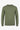 Maglione da uomo verde girocollo, vestibilità regolare, lavorato a maglia