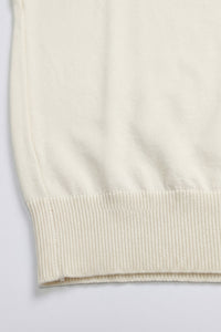 T-shirt da uomo Off White in maglia, vestibilità regolare, girocollo, maniche corte