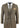 Mens 3 Piece Tweed Check Suit - Brown