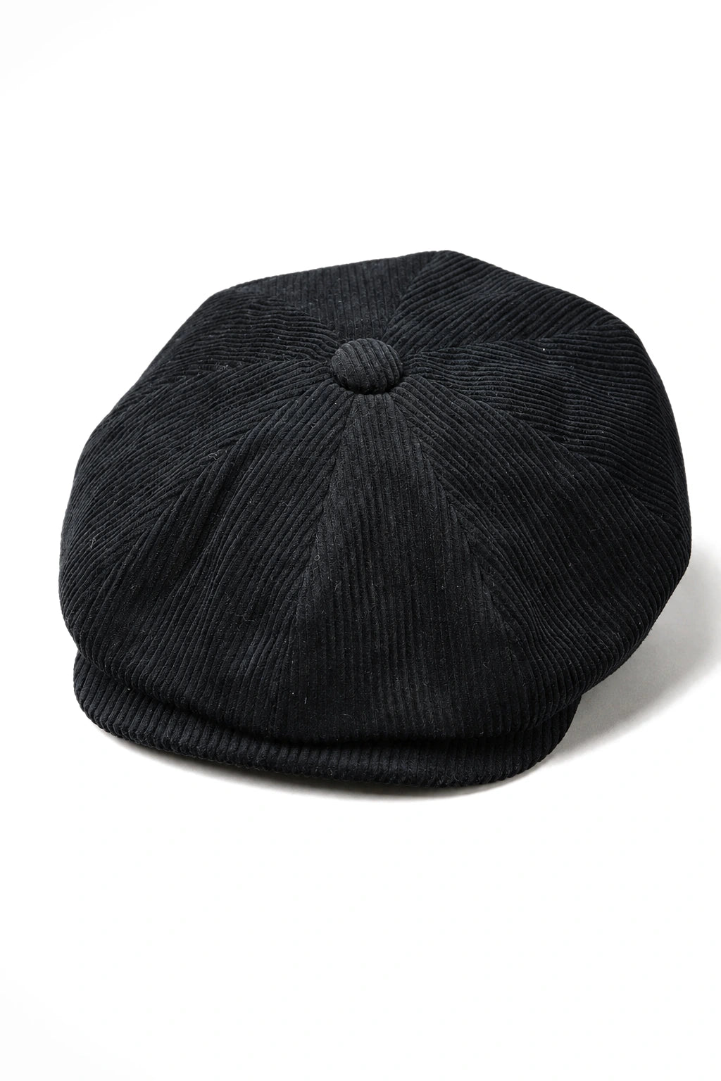 Berretto da uomo a 8 pannelli, modello Baker Boy, con paraocchi in velluto a coste, berretto da newsboy