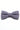Papillon da uomo in tweed blu a spina di pesce