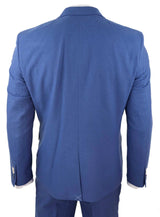 Mens Blue Light Summer Suit