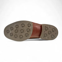 Scarpe brogue da uomo in pelle scamosciata marrone