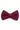 Papillon da uomo in maglia color bordeaux