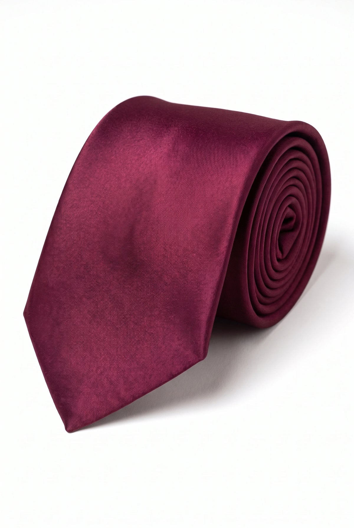 Set di cravatte bordeaux da uomo