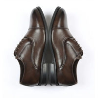 Scarpe stringate Oxford classiche da uomo con punta rinforzata