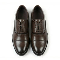 Scarpe stringate Oxford classiche da uomo con punta rinforzata