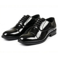 Scarpe stringate Oxford classiche da uomo con punta rinforzata