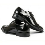 Scarpe stringate Oxford classiche da uomo con punta rinforzata