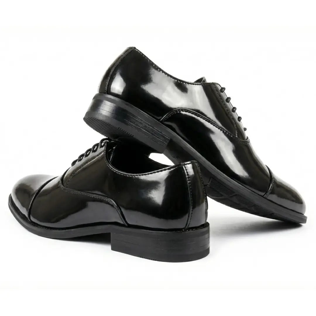 Scarpe stringate Oxford classiche da uomo con punta rinforzata
