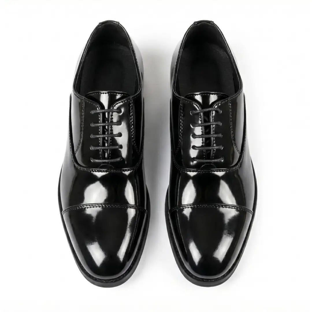 Scarpe stringate Oxford classiche da uomo con punta rinforzata