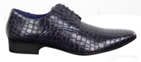 Mens Crocodile Skin Effect Shoes