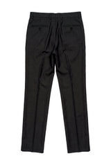 Charles - Pantaloni color carbone da uomo