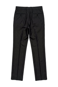Charles - Pantaloni color carbone da uomo