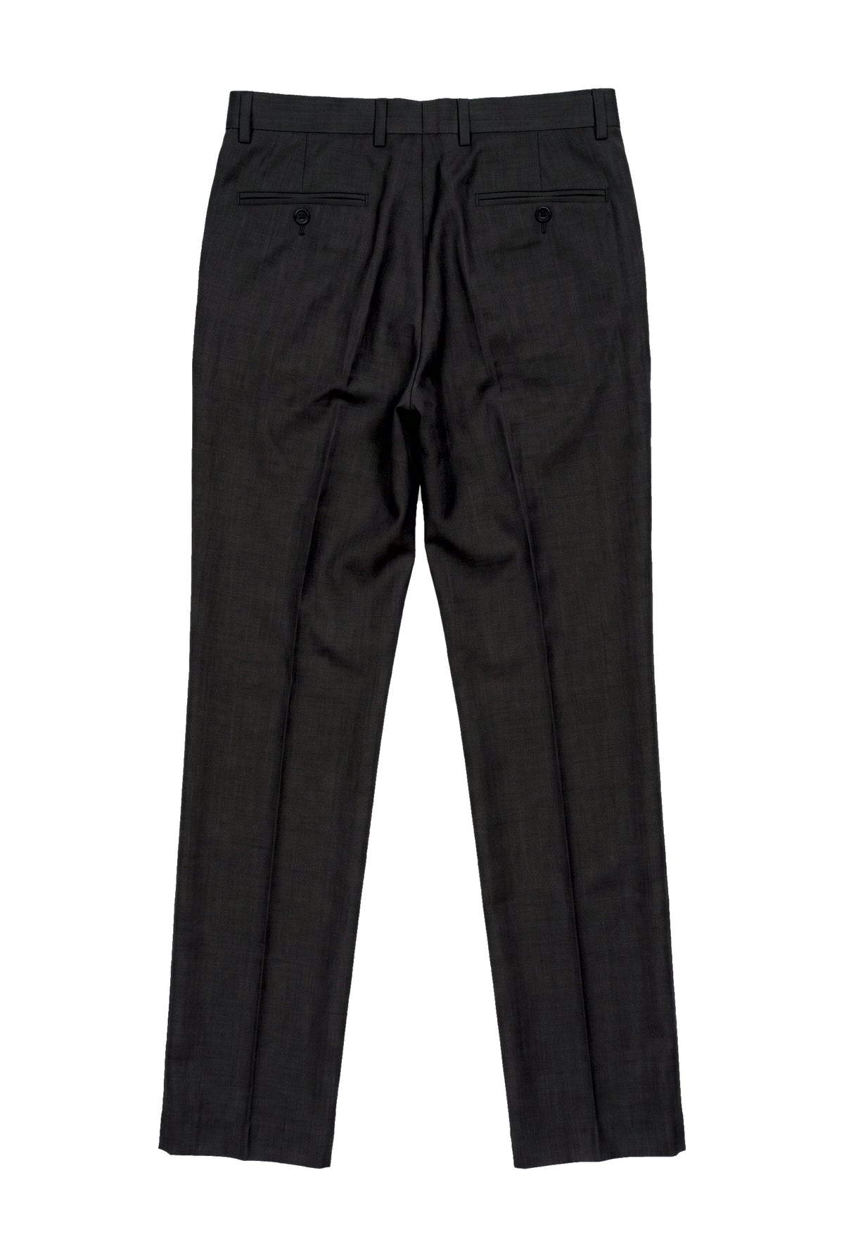 Charles - Pantaloni color carbone da uomo