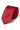 Cravatta da uomo slim tinta unita rosso scuro