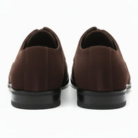 Scarpe Oxford stringate in finta pelle scamosciata da uomo