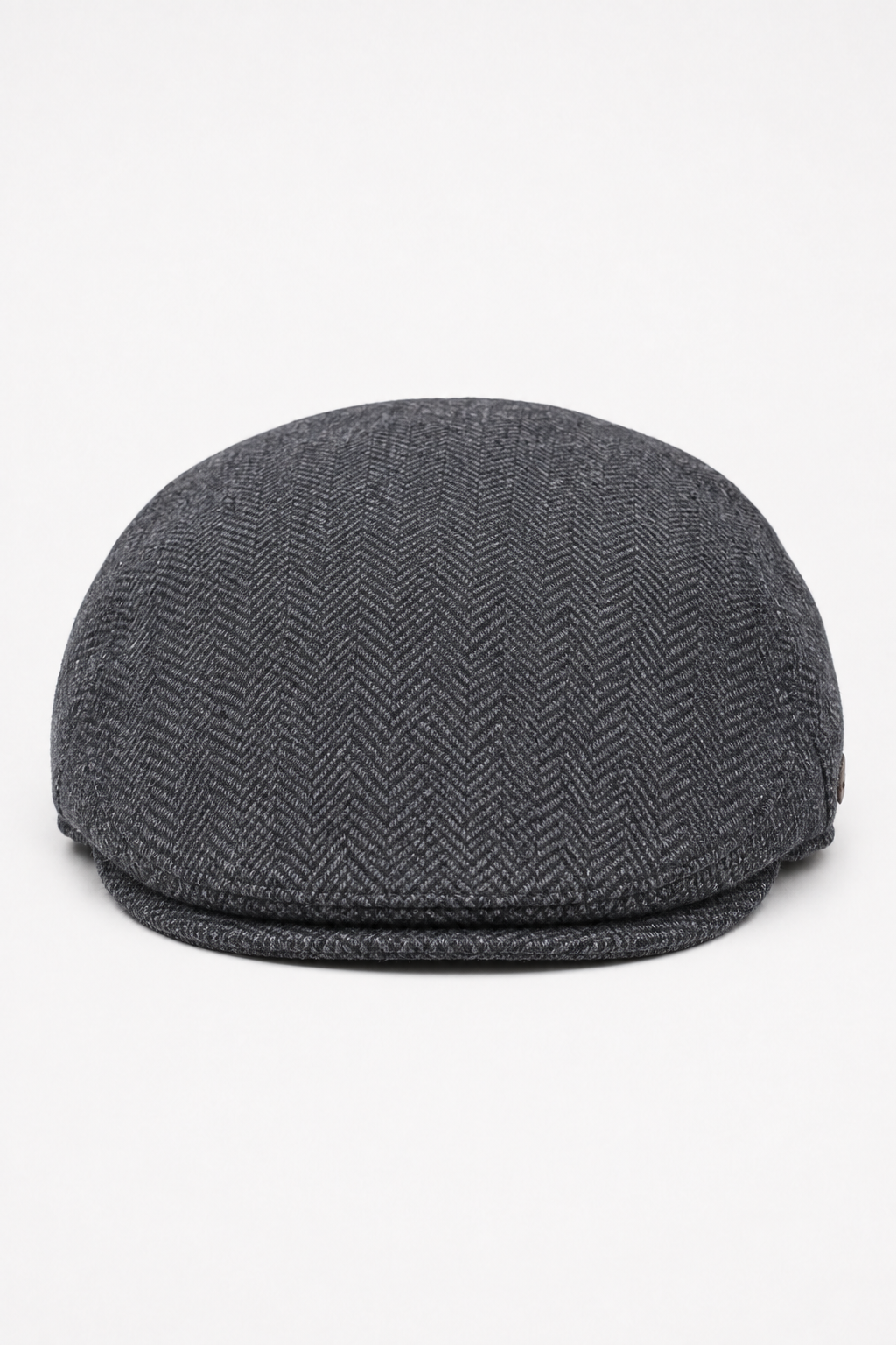 Coppola da uomo in lana a spina di pesce, color carbone, in tweed, classica, anni '20, unisex, Del Boy