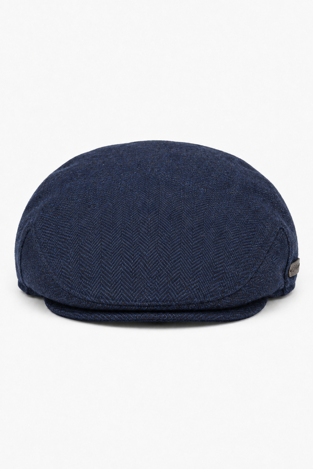 Coppola da uomo in lana a spina di pesce, blu navy, classica, anni '20, unisex, Del Boy