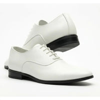 Scarpe Oxford da uomo eleganti in similpelle verniciata
