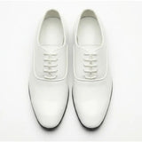 Scarpe Oxford da uomo eleganti in similpelle verniciata