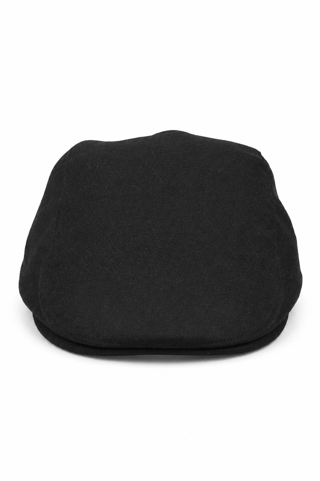 Berretto piatto da uomo Grandad Baker, nero, 8 pannelli, in tweed, vintage, classico, elegante, casual, anni '20