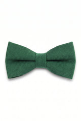 Papillon da uomo verde a doppio strato