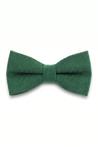 Papillon da uomo verde a doppio strato