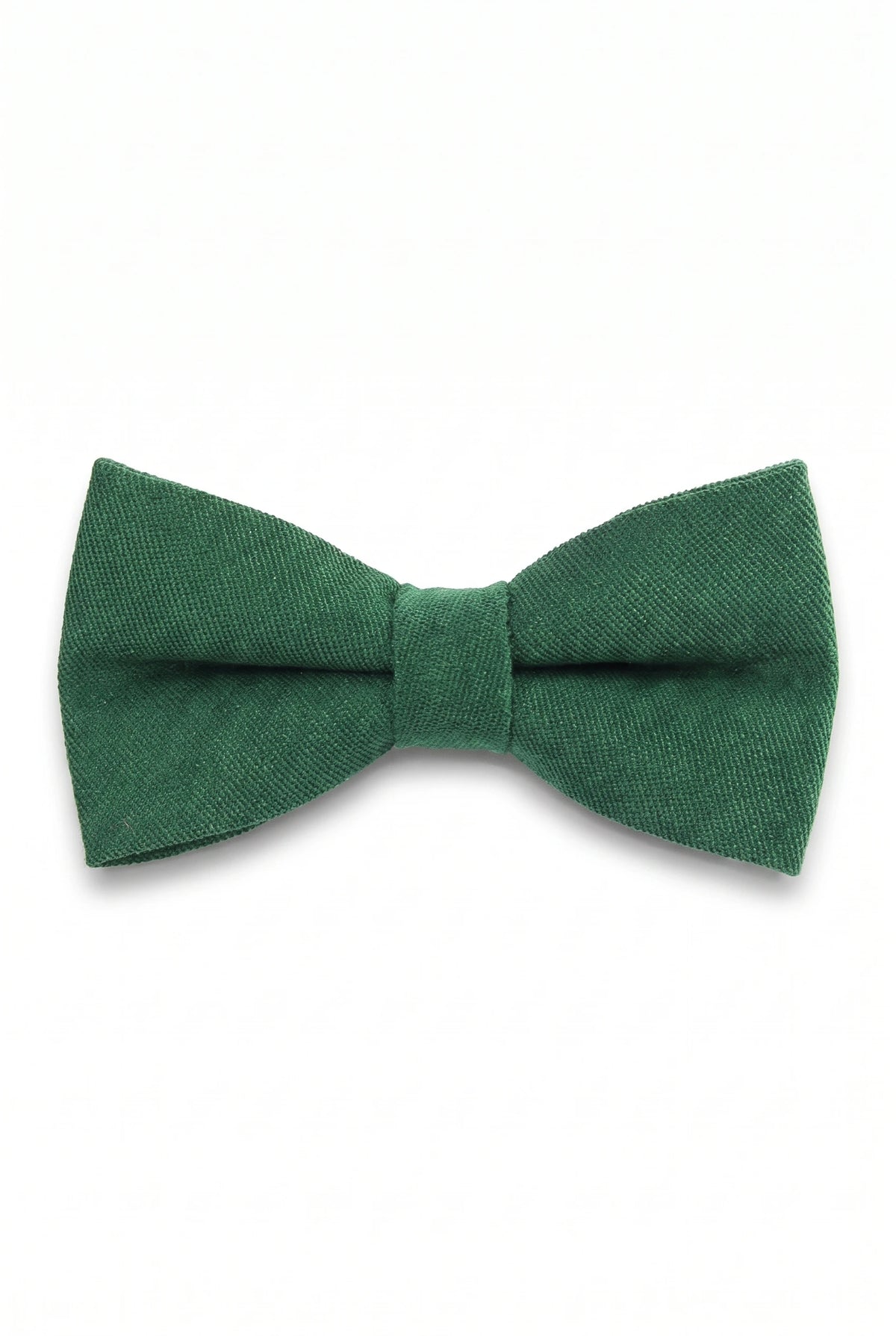 Papillon da uomo verde a doppio strato