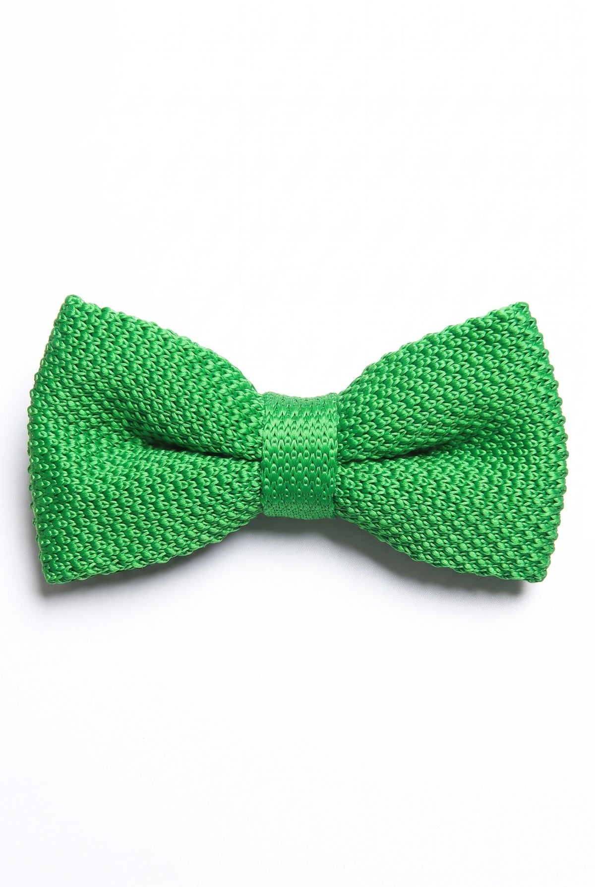 Papillon da uomo in maglia verde chiaro