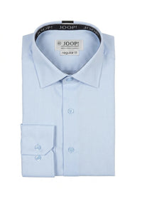 Camicia elegante da uomo a maniche lunghe con bottoni - Blu
