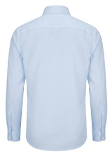 Camicia elegante da uomo a maniche lunghe con bottoni - Blu