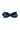 Papillon da uomo in raso blu navy