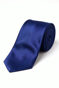 Set di cravatte blu navy da uomo
