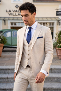 Set di cravatte blu navy da uomo