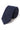 Cravatta da uomo in tweed di misto lana blu navy